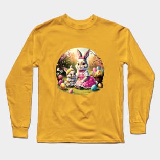 Easter Bunny  Family Time Long Sleeve T-Shirt